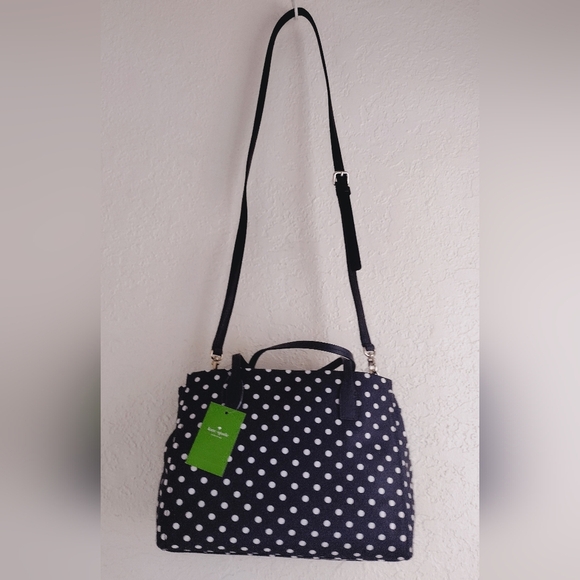 Kate Spade Blake Avenue Small Loden Cross Body Shoulder Bag Diamondot - Picture 8 of 12